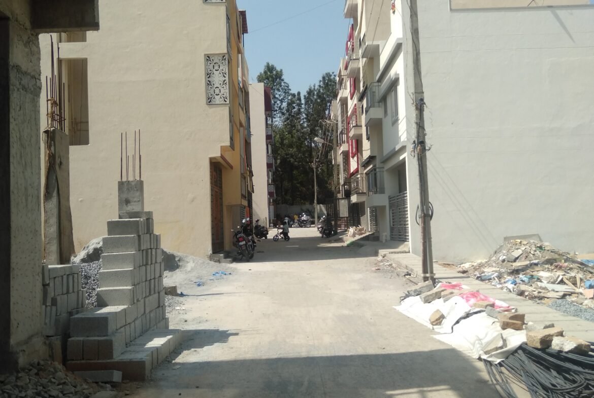 Independent Rental Income building for sale/ Subsash Nagar/ Building road view https://renthouzz.in/