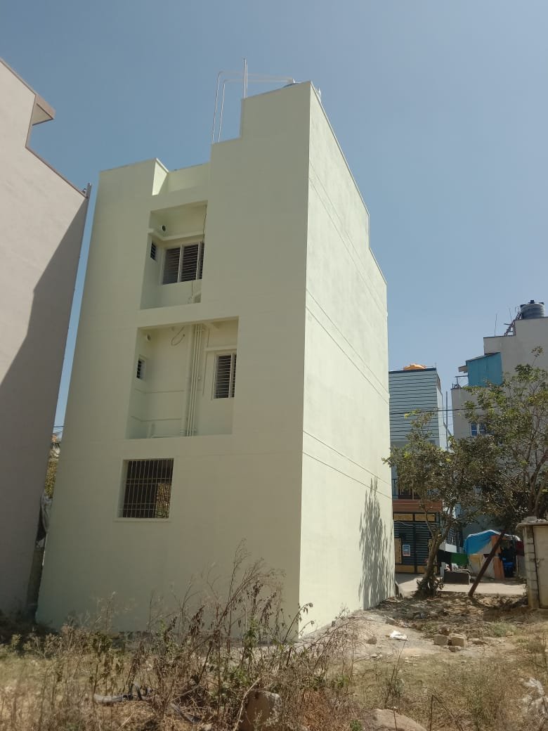 Brand New Independent Building for Sale | Modern Design & Prime Location I 3bhk duplex house I Building back side view I Near Gottigere Bannerghatt Main Road I Bangalore https://renthouzz.in/