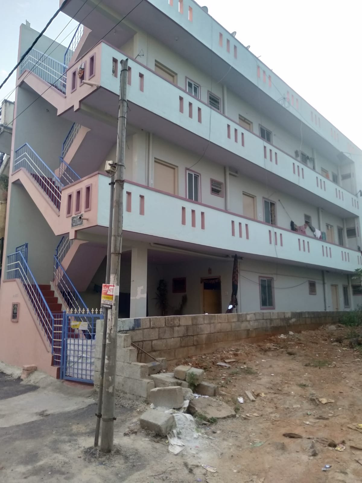 Independent Rental Income Building for sale | Balaji Layout | Hongasandra | https://www.renthouzz.in/