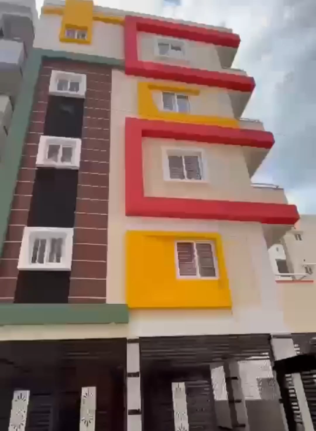 Brand New Independent Rental Income Building for Sale in Neeladri Electronic City Bangalore Front view of brand new Independent Rental Income Building for sale in Electronic City Bangalore