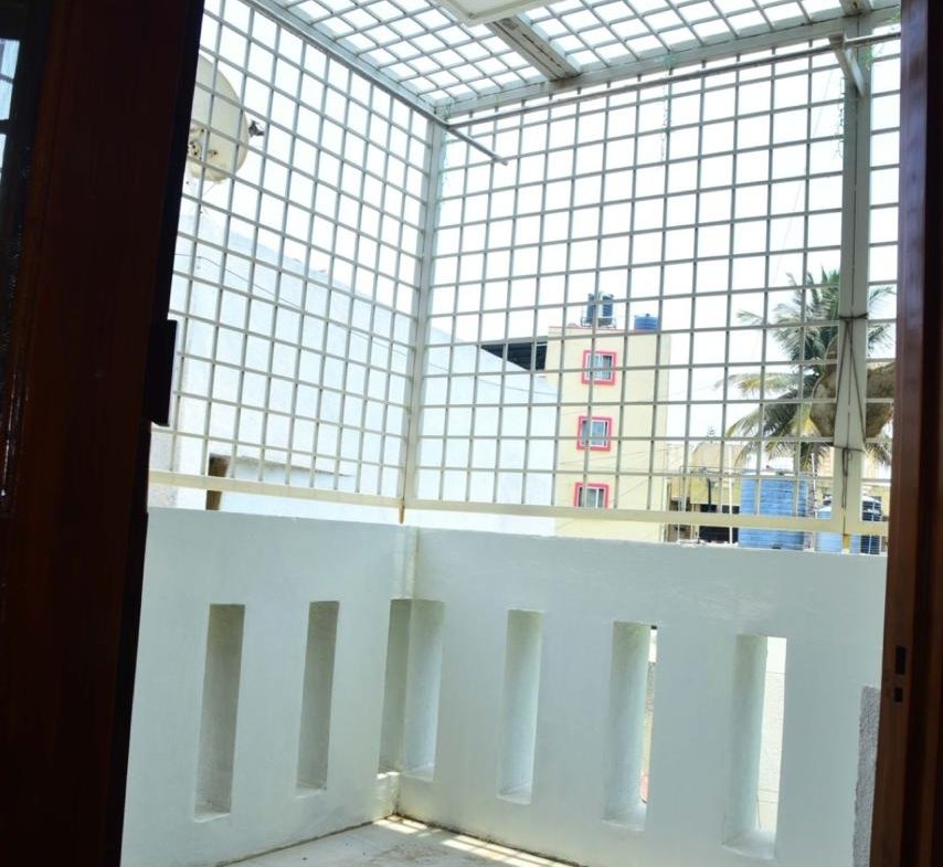 Balcony of the 5BHK Independent House for Rent in Koramangala ST Bed Layout Bangalore-Renthouzz