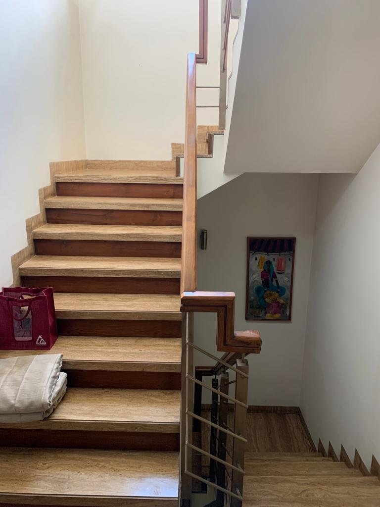 Staircase of5BHK Independent House for Rent in Koramangala 3rd Block Bangalore-Renthouzz
