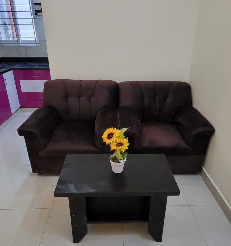 Sofa in 1bkh fully furnished flat