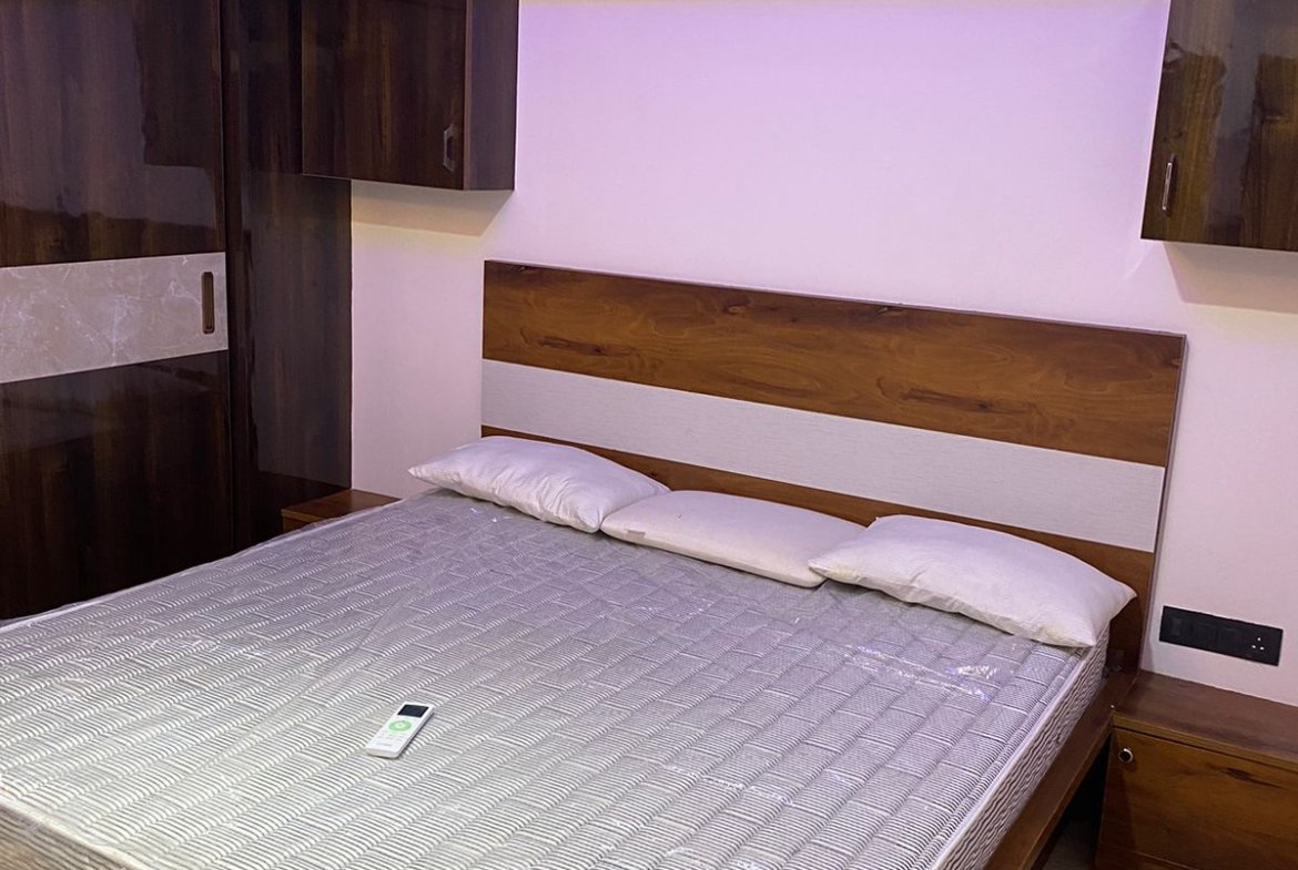 Bedroom of 2BHK Apartment Flat for rent in Koramangala 1st block, Bangalore Renthozz