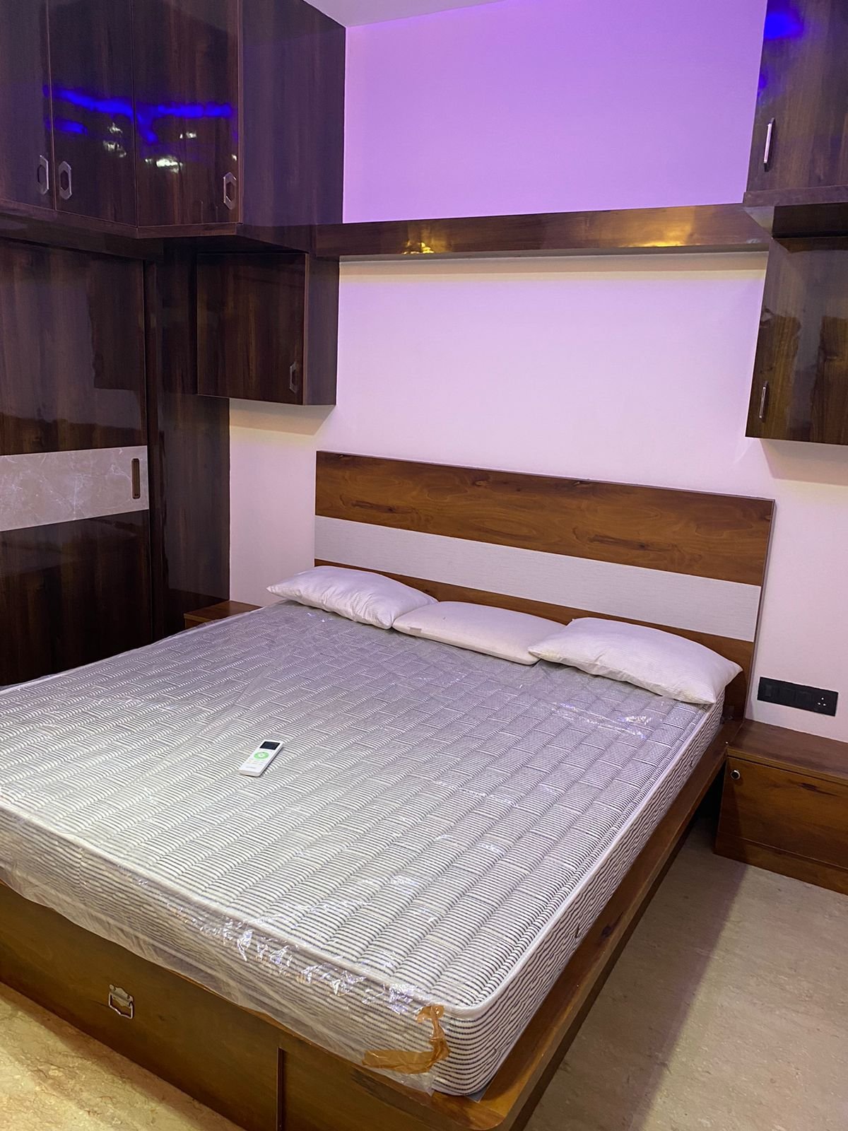 Bedroom of 2BHK Apartment Flat for rent in Koramangala 1st block, Bangalore Renthozz