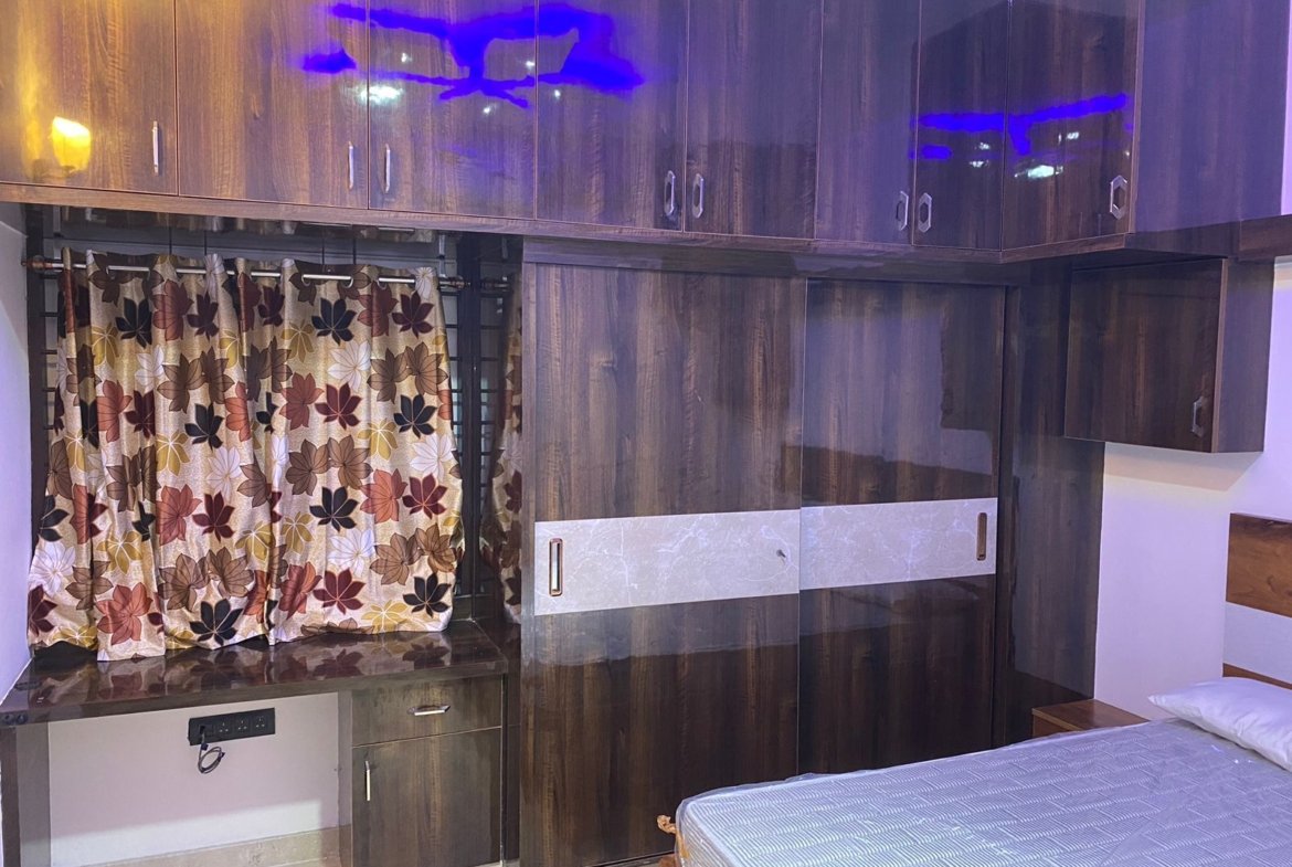 Bedroom of 2BHK Apartment Flat for rent in Koramangala 1st block, Bangalore Renthozz