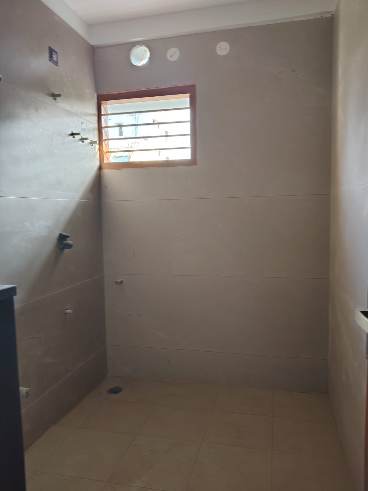 Modern washroom with attached bathroom in brand new 3BHK flat JP Nagar Bangalore