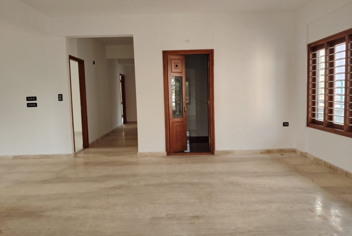 Spacious living hall in brand new 3BHK apartment for sale in JP Nagar 8th Phase Bangalore
