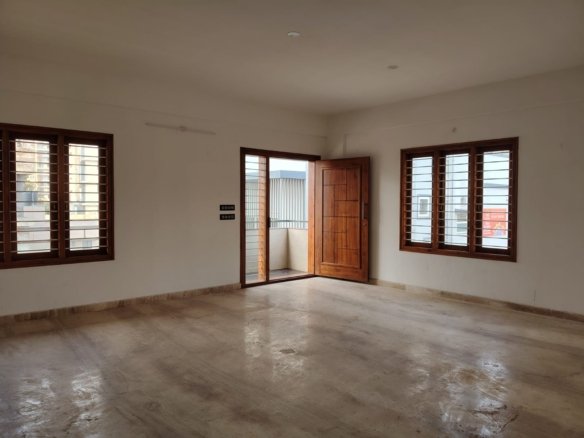 Spacious living hall in brand new 3BHK apartment for sale in JP Nagar 8th Phase Bangalore