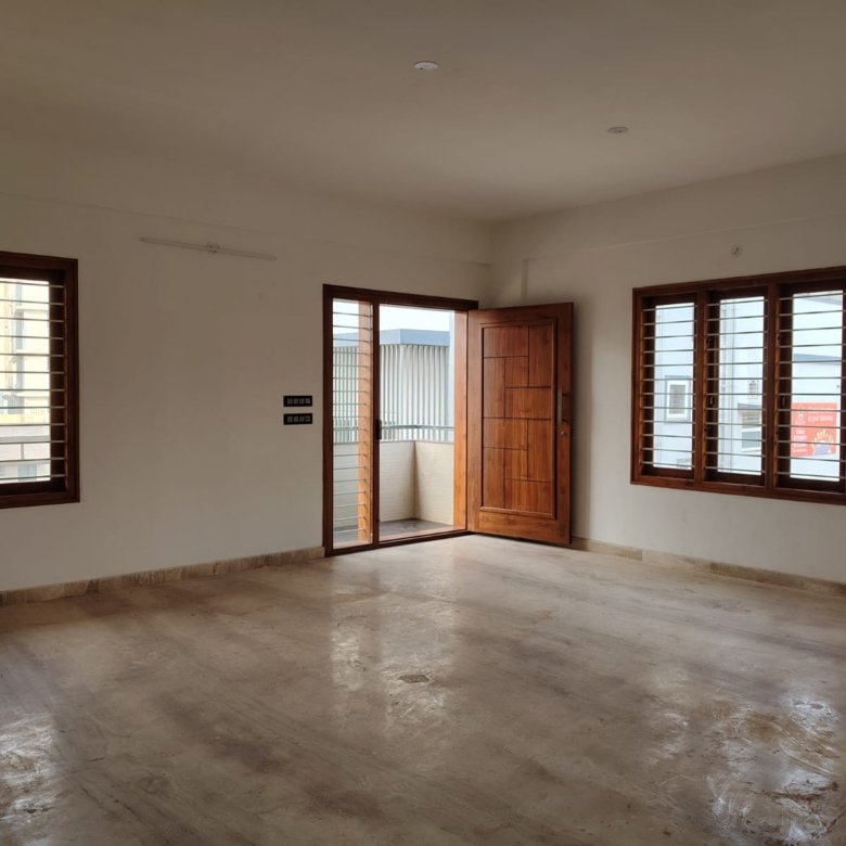 Spacious living hall in brand new 3BHK apartment for sale in JP Nagar 8th Phase Bangalore