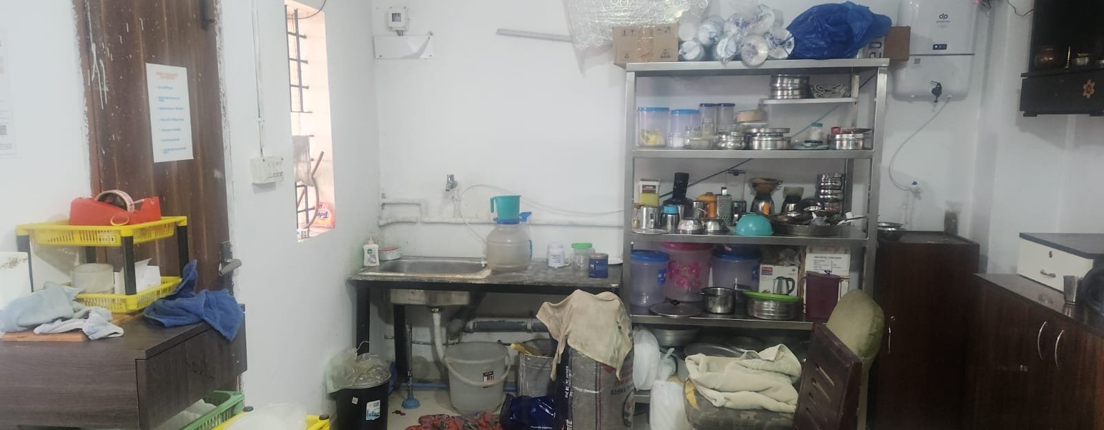 300 sq ft fully operational cloud kitchen for rent in Hebbal near Manyata Tech Park, North Bangalore