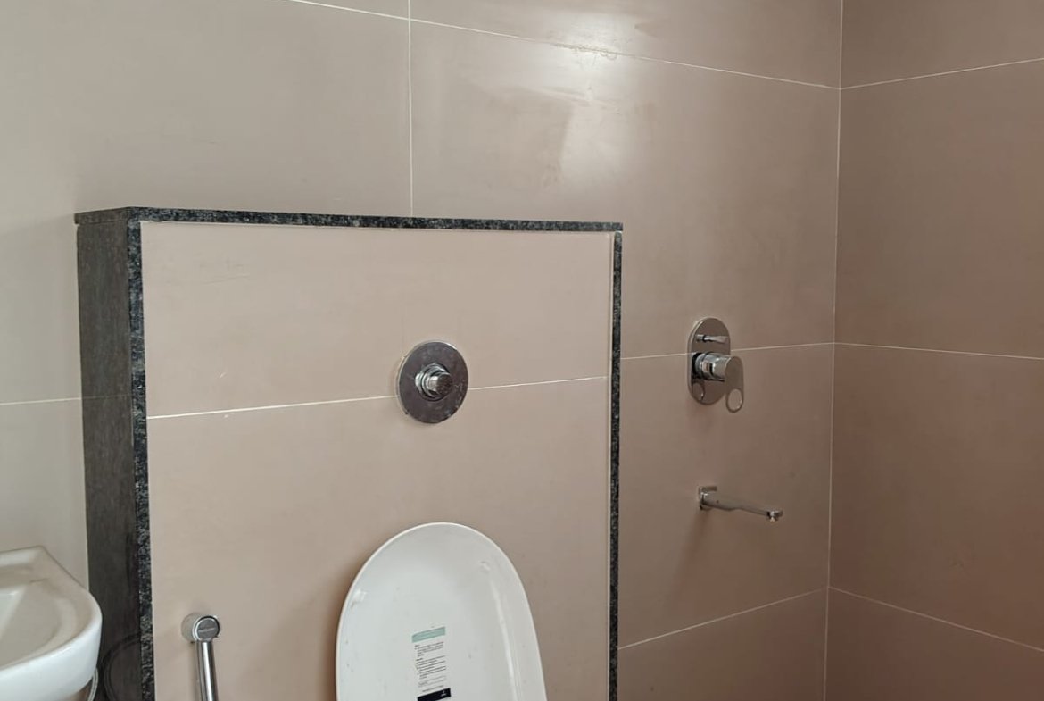 modern bathroom in 2BHK apartment for sale in Kothanur Bangalore