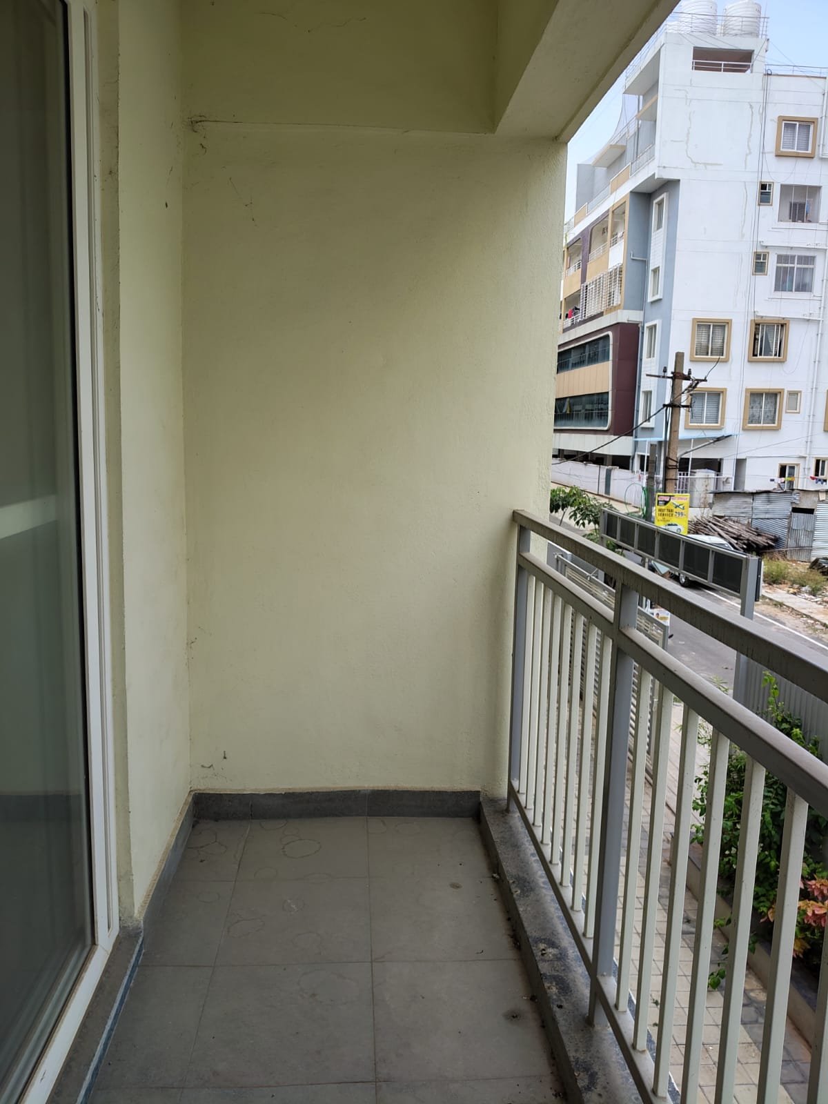 balcony in east facing 3BHK flat for sale JP Nagar 7th Phase Bangalore