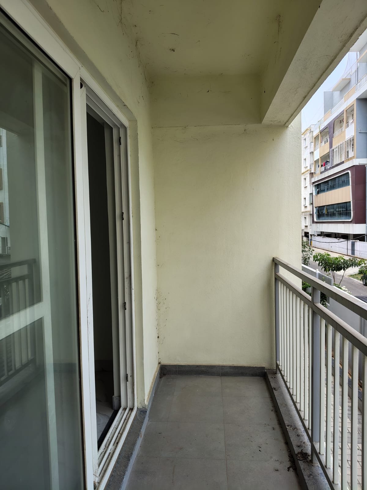 balcony in west facing apartment for sale in JP Nagar 7th Phase Bangalore