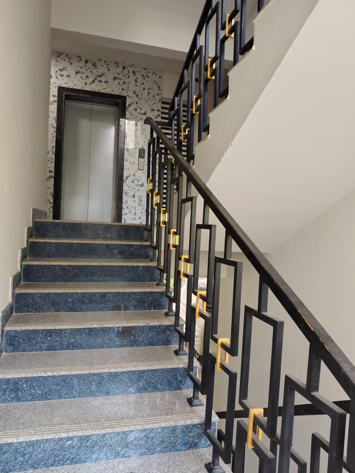 lift and staircase area in 3BHK flat for sale JP Nagar 7th Phase Kothanur Bangalore