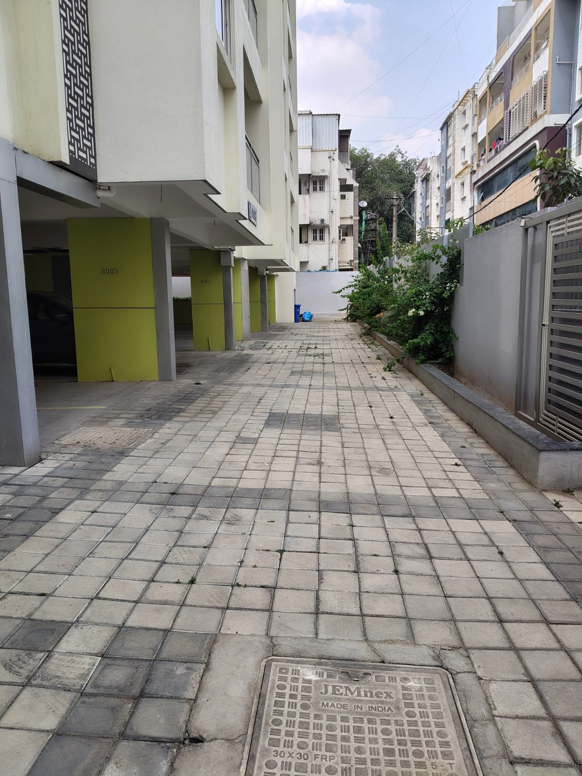 Exterior view of premium gated community 2BHK flat for sale in JP Nagar 7th Phase Kothanur Bangalore
