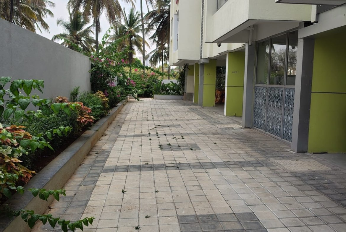 Exterior view of premium gated community 2BHK flat for sale in JP Nagar 7th Phase Kothanur Bangalore