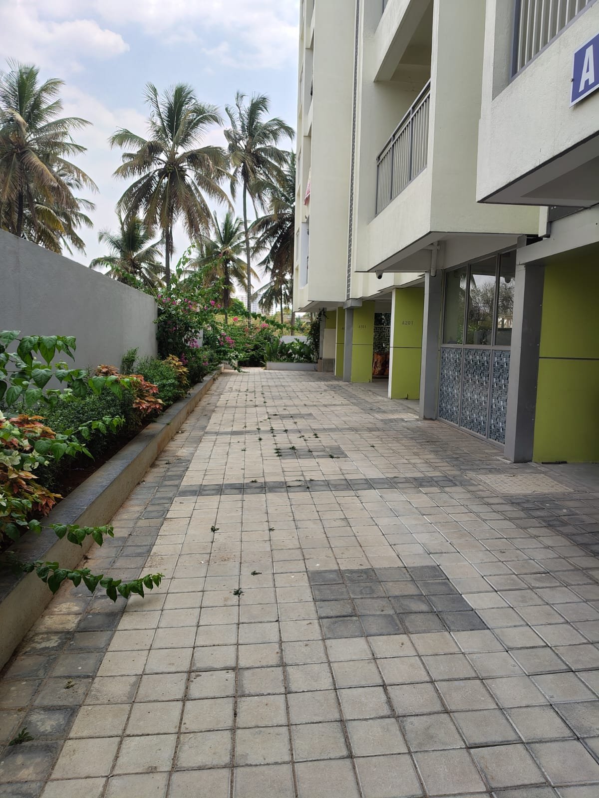 Exterior view of premium gated community 2BHK flat for sale in JP Nagar 7th Phase Kothanur Bangalore