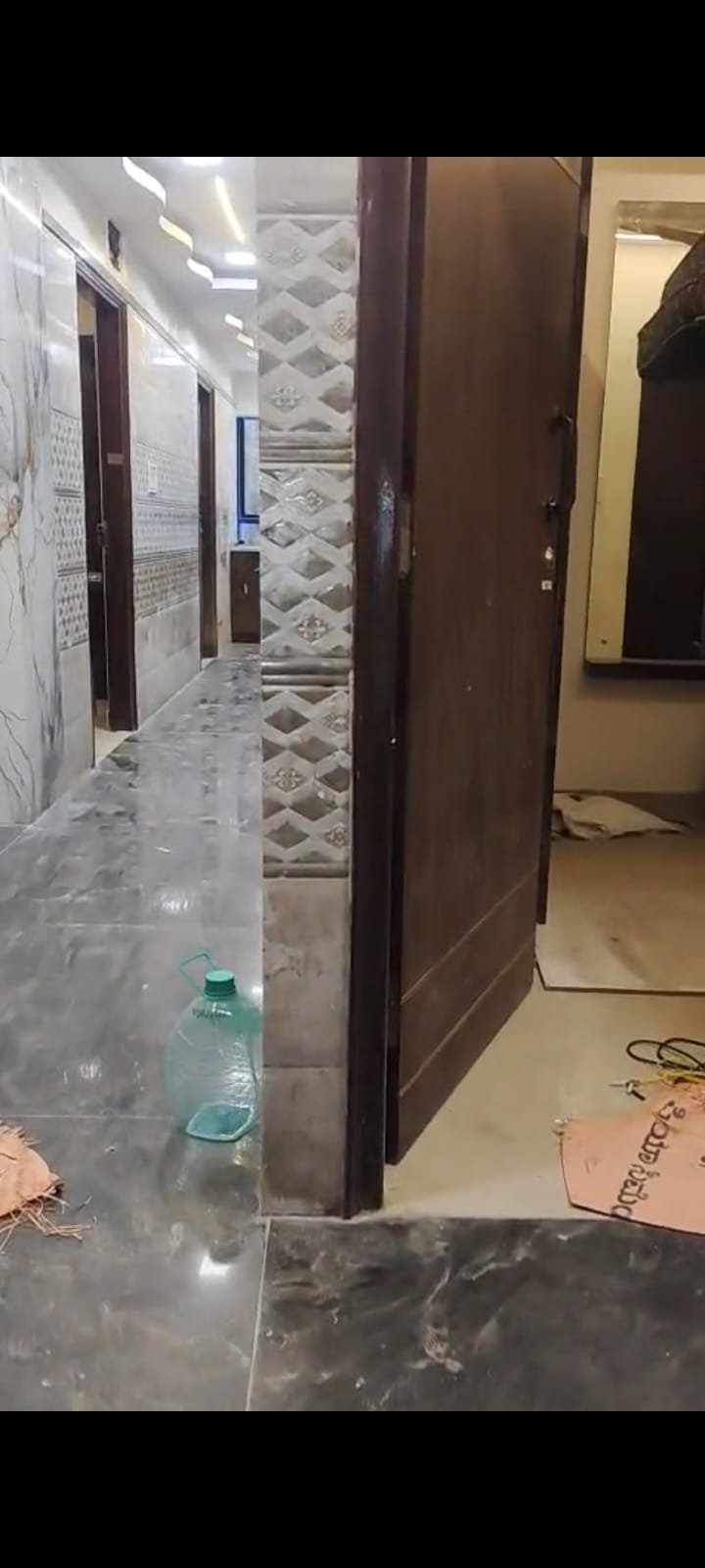 Spacious clean corridor with lighting railings in G+6 floors PG near Christ