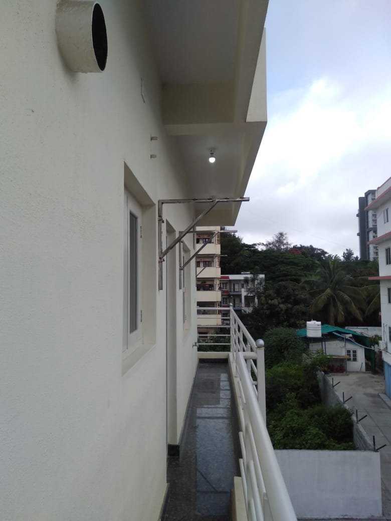 Balcony with ventilation 2BHK near Bannerghatta Main Road