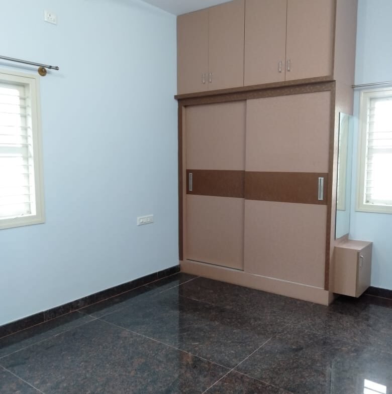 Spacious bedroom with ventilation 2BHK flat Bannerghatta Road