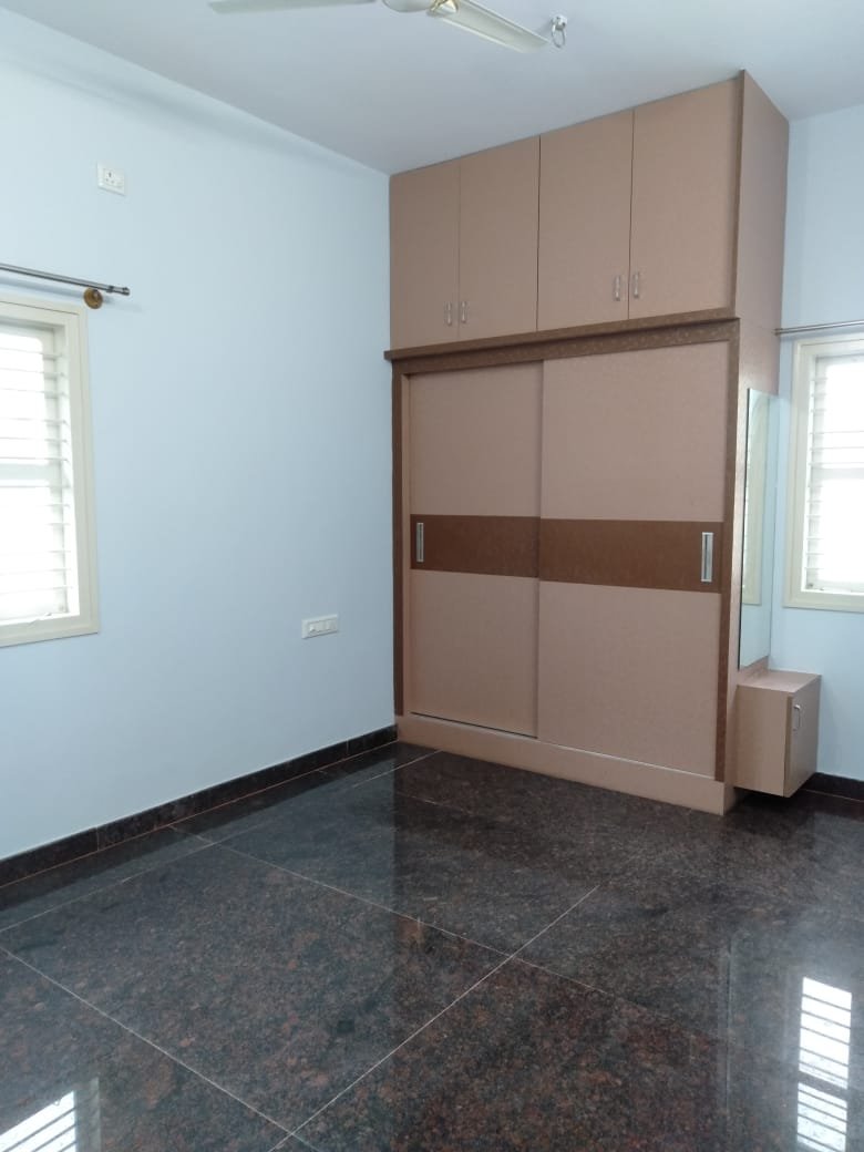 Spacious bedroom with ventilation 2BHK flat Bannerghatta Road