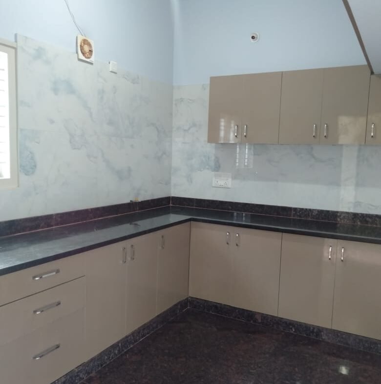 Modular kitchen with granite flooring 2BHK Bannerghatta Bangalore Title: