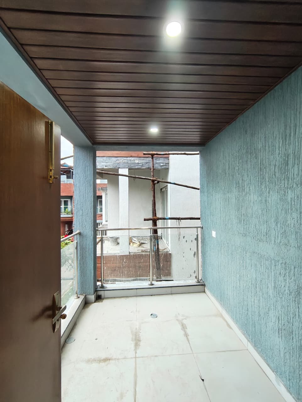 Balcony View in Woodsvale Villa Balcony with open view in Woodsvale gated community villa