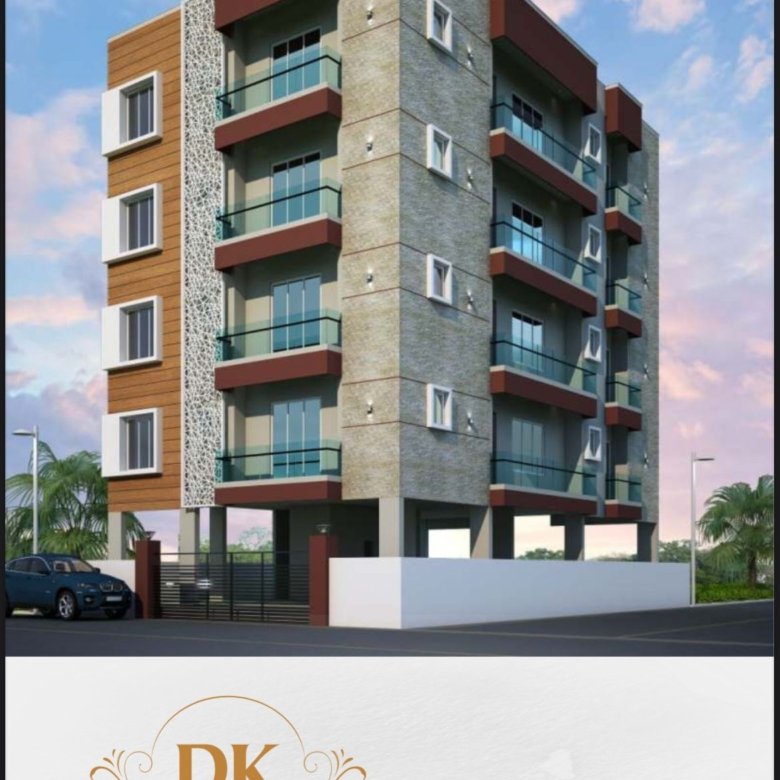 G+4 residential building for sale in Gottigere Bangalore with parking and modern architecture